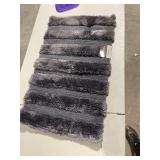 Madison Park Tufted Pearl Channel 21in x 34in Rug Bedding