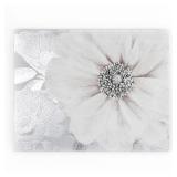 Graham & Brown Grey Bloom Canvas Print