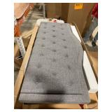 Signature Design by Ashley Jerary Light Gray Queen Upholstered Bed