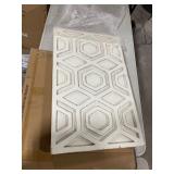 Carson Carrington Voru White Wooden Wall Art Retail:$83.99