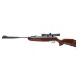 Forge Break Barrel Gas Piston .177 Caliber Pellet Air Rifle and 4x32 Scope with Rings