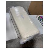 Organic - Crib Mattress by Ecus Kids Made with GOTS Certified Ecological Cotton  2-Stage Firmness, Breathable, Non-Toxic, Standard Size Design FDA Listed Product