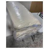 Organic - Crib Mattress by Ecus Kids Made with GOTS Certified Ecological Cotton  2-Stage Firmness, Breathable, Non-Toxic, Standard Size Design FDA Listed Product