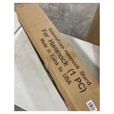 BalanceFrom Double Hammock with Space Saving Steel Stand and Portable Carryin...