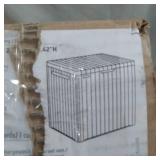 Keter City Box, 30 Gallon Deck Box, Resin Lawn & Garden Storage, Brown