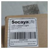 SOCAYA LIFE , 4PACK LED UNDER CABINET LIGHT, INPUT DC24V