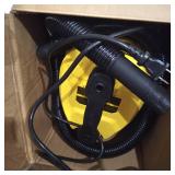 Stanley 3 Gallon Wet Dry Vacuum, 3 Peak HP Poly 2 in 1 Shop Vac with Powerful Suction, Multifunctional Shop Vacuum Car Vacuum W/ 3 Horsepower Motor for Auto Detailing, Tight Space Garage,Van,Vehicle