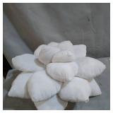 ABOUND LIFESTYLE 3D PILLOWS , PEACH PLUSH SMALL