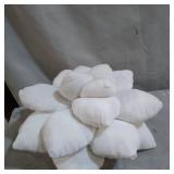 ABOUND LIFESTYLE 3D PILLOWS , PEACH PLUSH SMALL