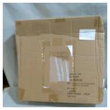 CREATIVE CO - OP, 15" ROUND X 18 - 1/2" H DECORATIVE WOOD 2- TIER TRAY, CREAM, ITEM# EC0125