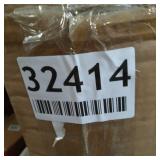 CREATIVE CO - OP, 15" ROUND X 18 - 1/2" H DECORATIVE WOOD 2- TIER TRAY, CREAM, ITEM# EC0125