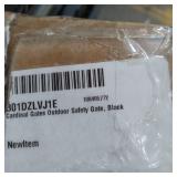 CARDINAL GATES OUTDOOR SAFETY GATE, BLACK