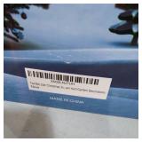 TWINKLE STAR CHRISTMAS INFLATABLE LIGHTED XMAS TREE W/ SANTA CLAUS & DOG, 7FT