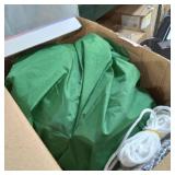 TWINKLE STAR CHRISTMAS INFLATABLE LIGHTED XMAS TREE W/ SANTA CLAUS & DOG, 7FT