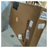 Snow Joe SJ-SHLV01-RED Shovelution Strain-Reducing Snow Shovel, Red, 18-Inch, Spring Assisted Handle (Red)