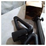 HOVERBOARD HANDLE STAND , BLACK, WHITE & SILVER