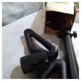 HOVERBOARD HANDLE STAND , BLACK, WHITE & SILVER