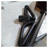 HOVERBOARD HANDLE STAND , BLACK, WHITE & SILVER