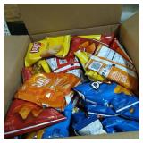 LOTS VARIETY CHIPS BOX