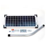 MIGHTY MULE FM123 Solar Panel Kit,10W,For Gate Operators
