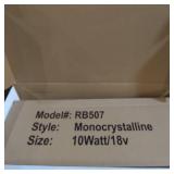 MIGHTY MULE FM123 Solar Panel Kit,10W,For Gate Operators