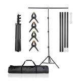 BEIYANG T-SHAPE PORTABLE BACKDROP STAND, 6.23X6.56