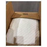 Snuggle-Pedic Full Body Pillow for Adults - GreenGuard Gold Certified 20 x 54 Long Pillow w/ Shredded Memory Foam & Kool-Flow Pillow Cover, Made in The USA