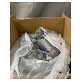 Extra Large Blanket 120 x 120 Inches Lightweight Soft Smooth Big Grey Flannel Blanket 10