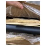 KEG Towel Warmer Wall Mounted with Built-in Timer 4 Bars Electric Stainless Steel Heated Towel Racks for Bathroom, Hot Plug-in Bath Towel Heater Matte Black