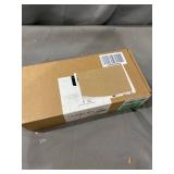 Amazon Basics Lock And Deadbolt, Classic Door Knob, Matte Black With Keys