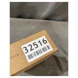 Amazon Basics Lock And Deadbolt, Classic Door Knob, Matte Black With Keys