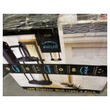 PARTPHONER Dusk to Dawn Outdoor Light Fixtures Wall Mount 2 Pack, Modern Wall Sconce Lighting with Crystal Bubble Glass, LED Porch Lights with Photocell Sensor 10W, 3000K for Front Door, Garage, Patio