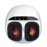 RENPHO Foot Massager Machine with Heat,Shiatsu Deep Kneading, Multi-Level Settings, Delivers Relief for Tired Muscles and Plantar Fasciitis, Fits Feet Up to Men Size 12, Christmas Gift