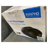 RENPHO Foot Massager Machine with Heat,Shiatsu Deep Kneading, Multi-Level Settings, Delivers Relief for Tired Muscles and Plantar Fasciitis, Fits Feet Up to Men Size 12, Christmas Gift