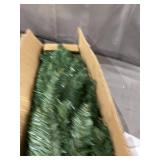 658 Tips Artificial Pencil Christmas Tree, 6ft Pure Xmas Pine Trees with Metal Stand Perf...