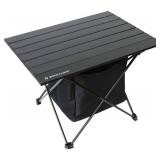 Rock Cloud Portable Camping Table Ultralight Aluminum Camp Table with Storage Bag Folding Beach Table for Camping Hiking Backpacking Outdoor Picnic, Size M