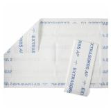 Medline White Absorbent Polymer Extrasorbs Air-Permeable Disposable DryPads (Pack of 70).