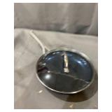 Nonstick Frying pan with lid, 10 Inch Blue Diamond Toxin Free Ceramic Coating, Premium Aluminum Cookware Pan with Stainless Steel Handle for Beef Meat Eggs Grilled food Dishwasher Safe