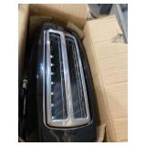 Elite Gourmet 4 Slice Long Slot Cool Touch Toaster, Black - Black