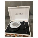 Victrola Vintage 3-Speed Bluetooth Portable Suitcase Record Player with Built-in Speakers | Upgraded Turntable Audio Sound| Includes Extra Stylus