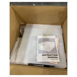 Crestlive Products 18 Pack Shoe Storage Box, Plastic Foldable Shoe Box, Stackable Clear Shoe Organizer (Medium/White)