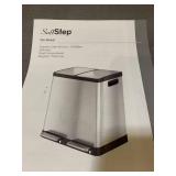 16 Gallon Stainless Steel Trash Can