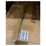 Roundhill Furniture Lotusville Vintage PU Leather Counter Height Stools, Antique Brown, Set of 2