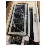 Beionxii Solar Street Light Black Set Of 2