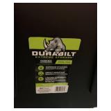 Homz Durabilt 27 Gallon Tough Container, Black and Yellow, Set of 2