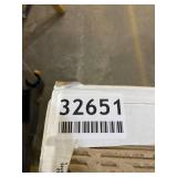 WHITE SPARKLY DECORATIONS