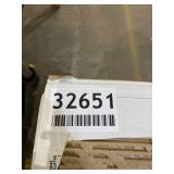 WHITE SPARKLY DECORATIONS