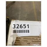 WHITE SPARKLY DECORATIONS