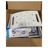 SHOWER GRAB BAR AND SHOWER SEAT