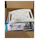 SHOWER GRAB BAR AND SHOWER SEAT